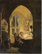 Georg Friedrich Kersting Faust im Studierzimmer oil painting reproduction